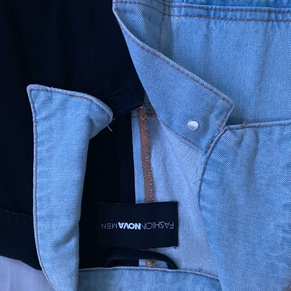 Two-Tone Denim Jacket - Picture 2 of 3